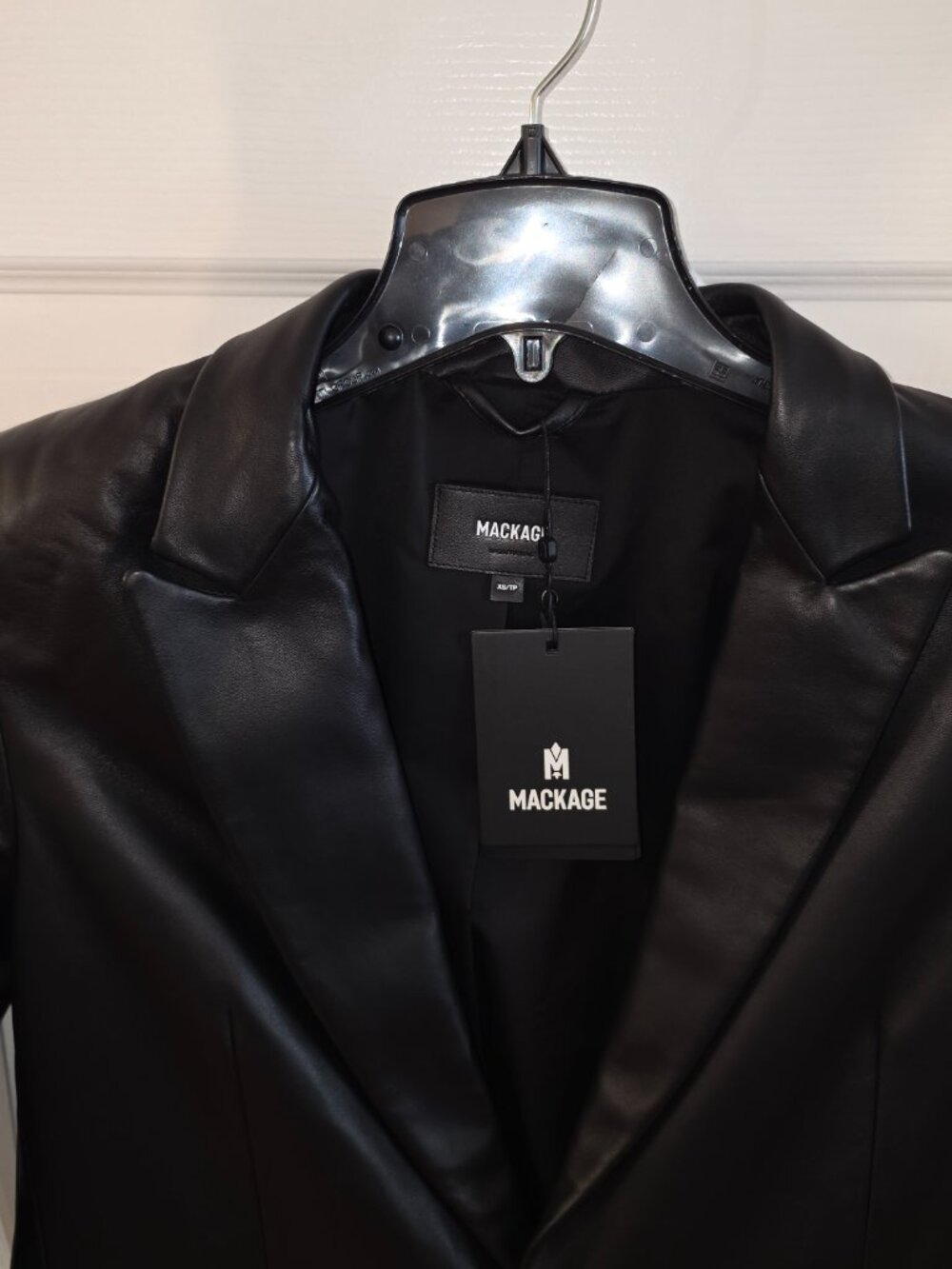 MACKAGE Caprice Leather Blazer - Picture 2 of 16